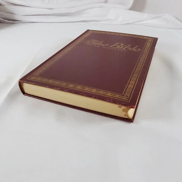 The Bible in Pictures Edited by Rev. Ralph Kirby Hardcover 1952 illustrated - Picture 5 of 16